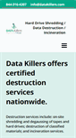 Mobile Screenshot of datakillers.com